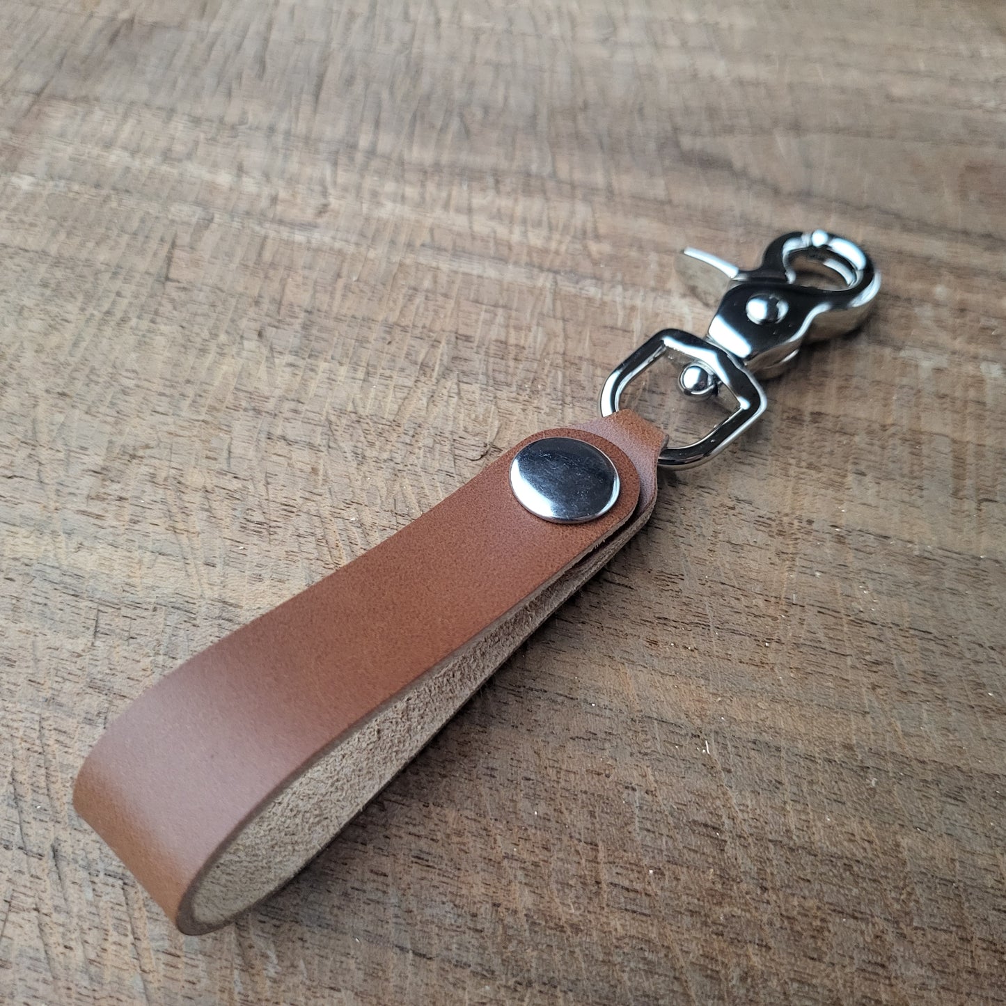 Leather Keychain Lanyard