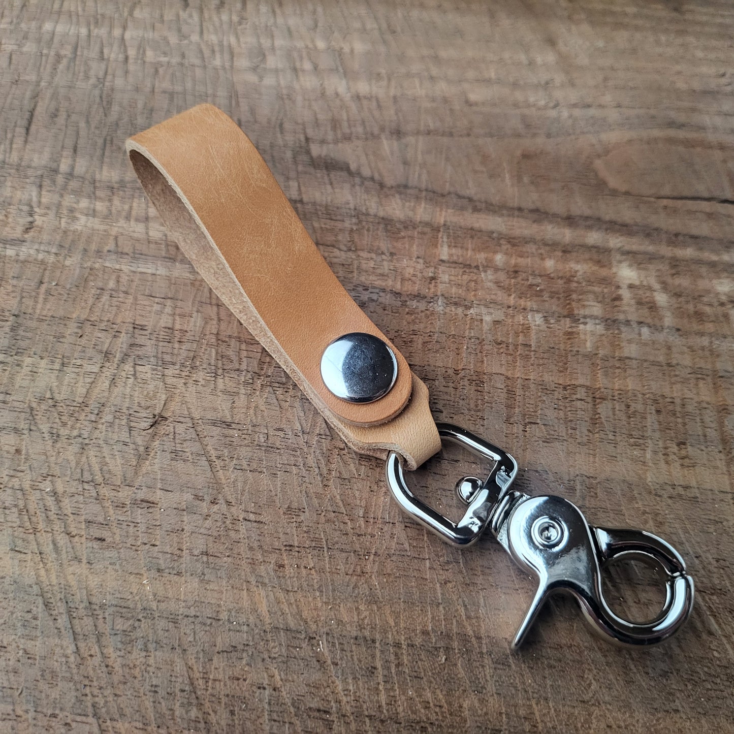Leather Keychain Lanyard