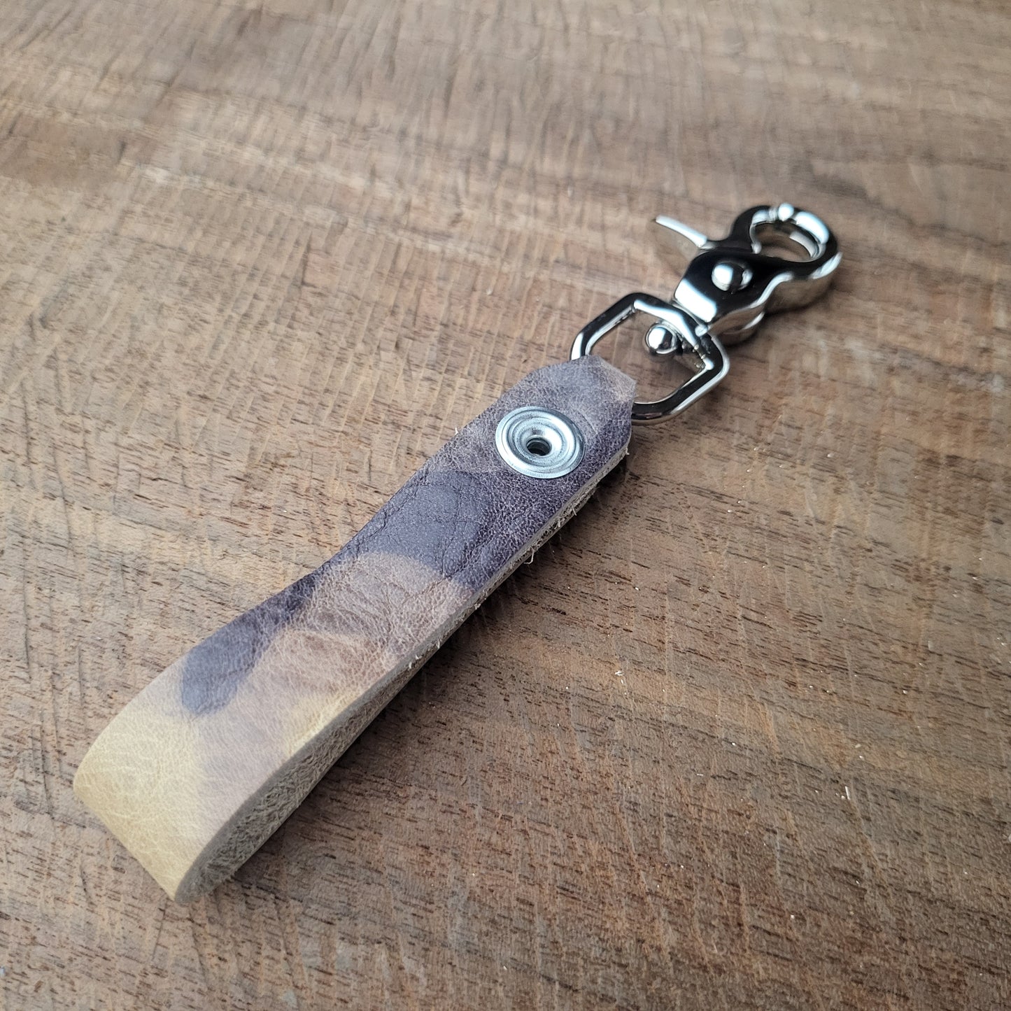 Leather Keychain Lanyard