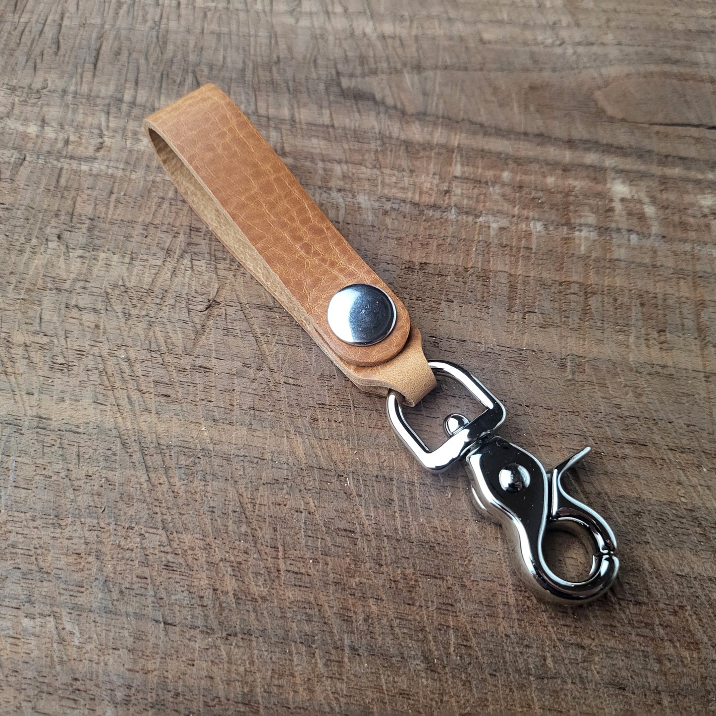Leather Keychain Lanyard