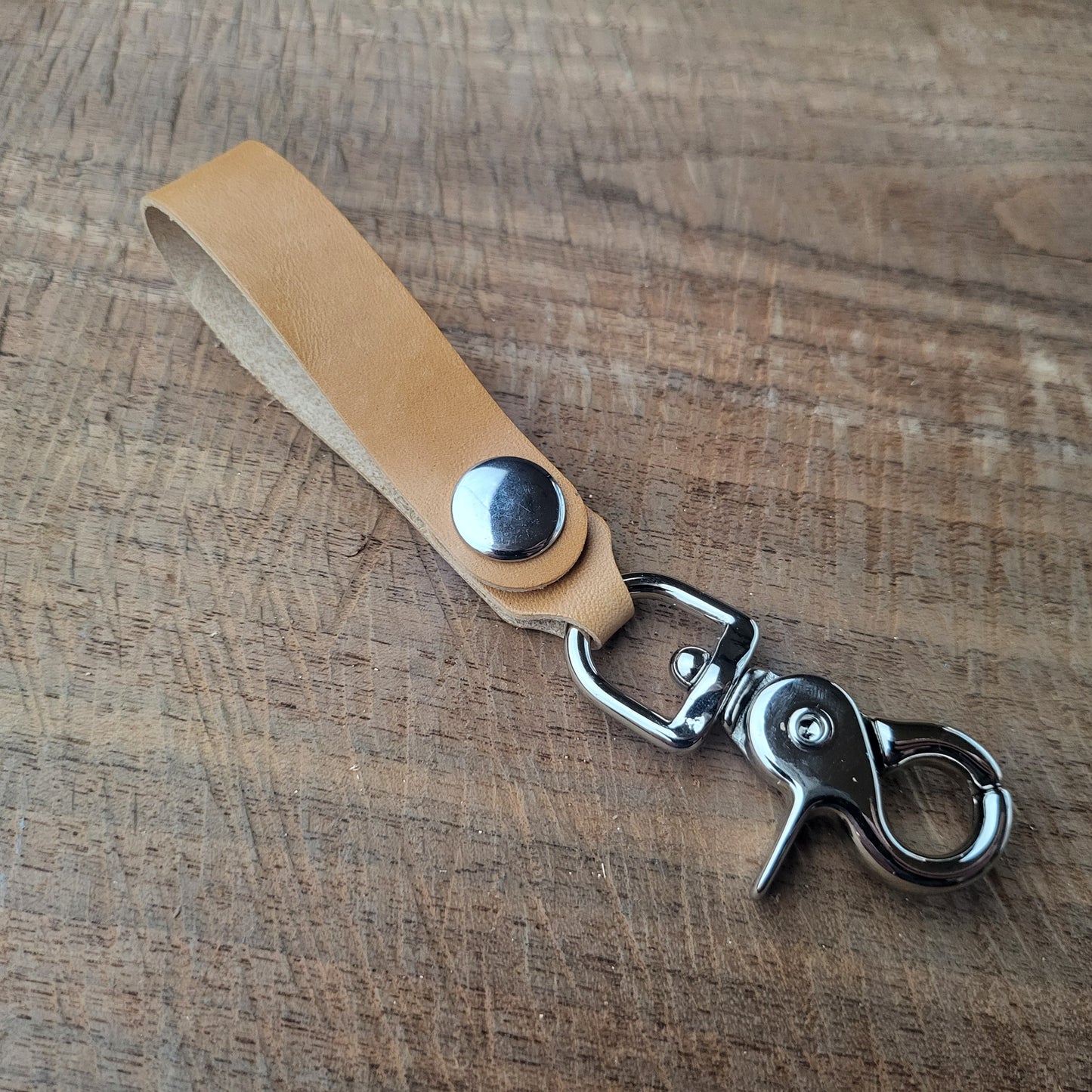 Leather Keychain Lanyard