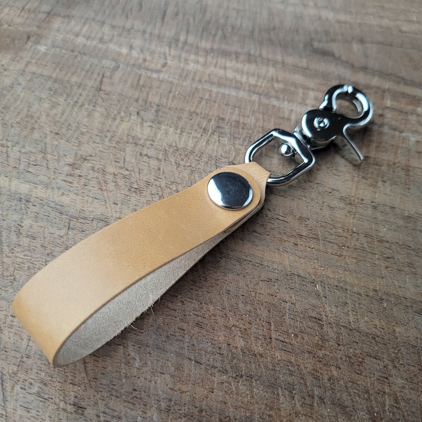 Leather Keychain Lanyard