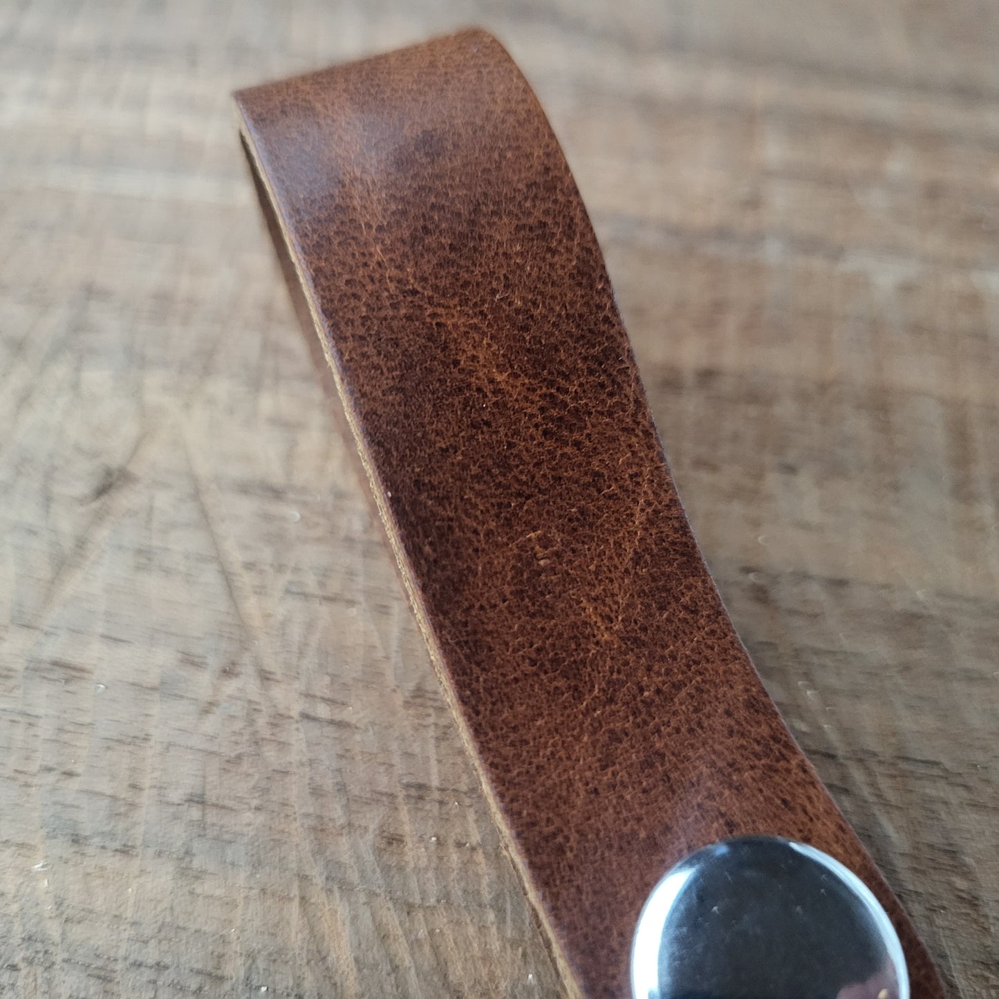Leather Keychain Lanyard