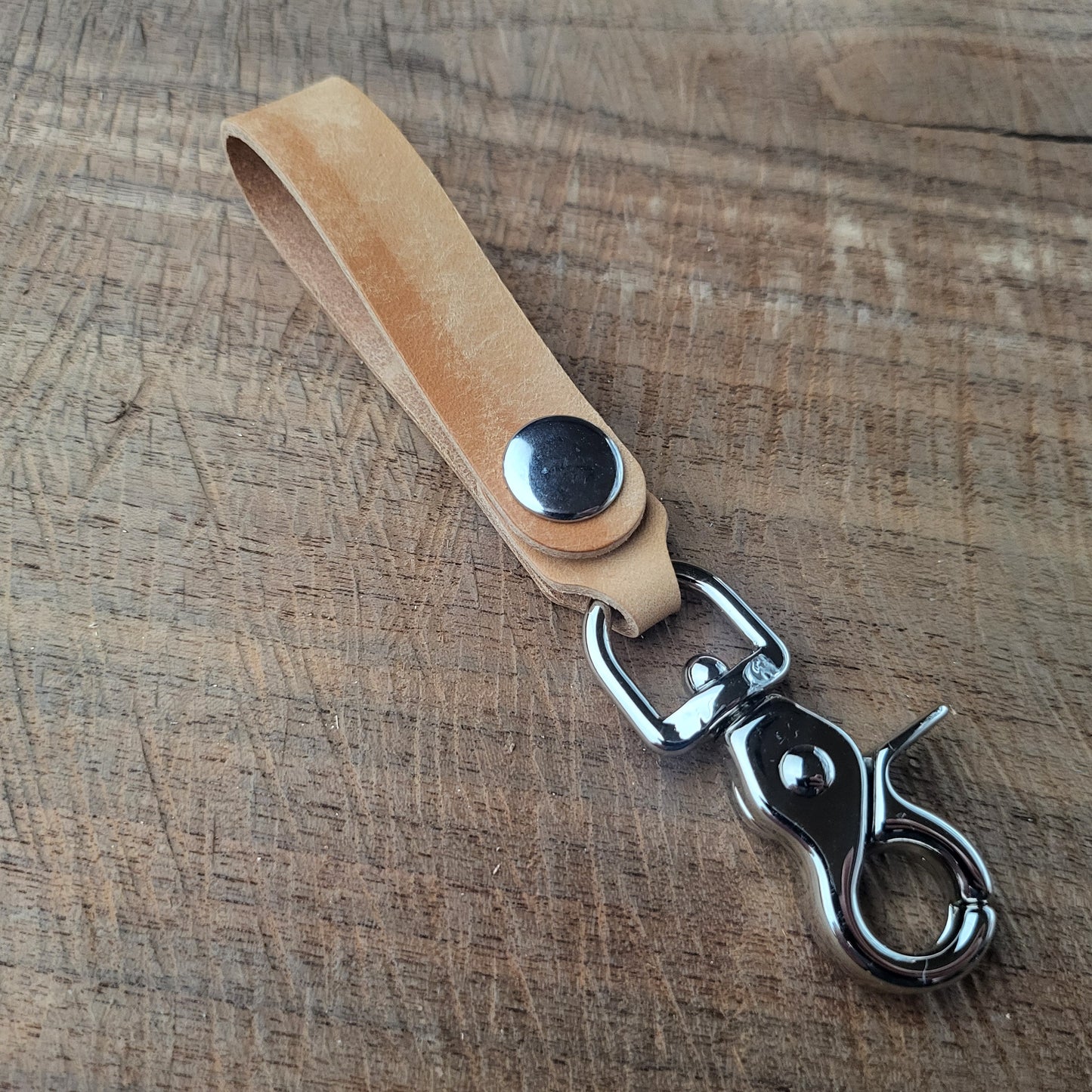 Leather Keychain Lanyard