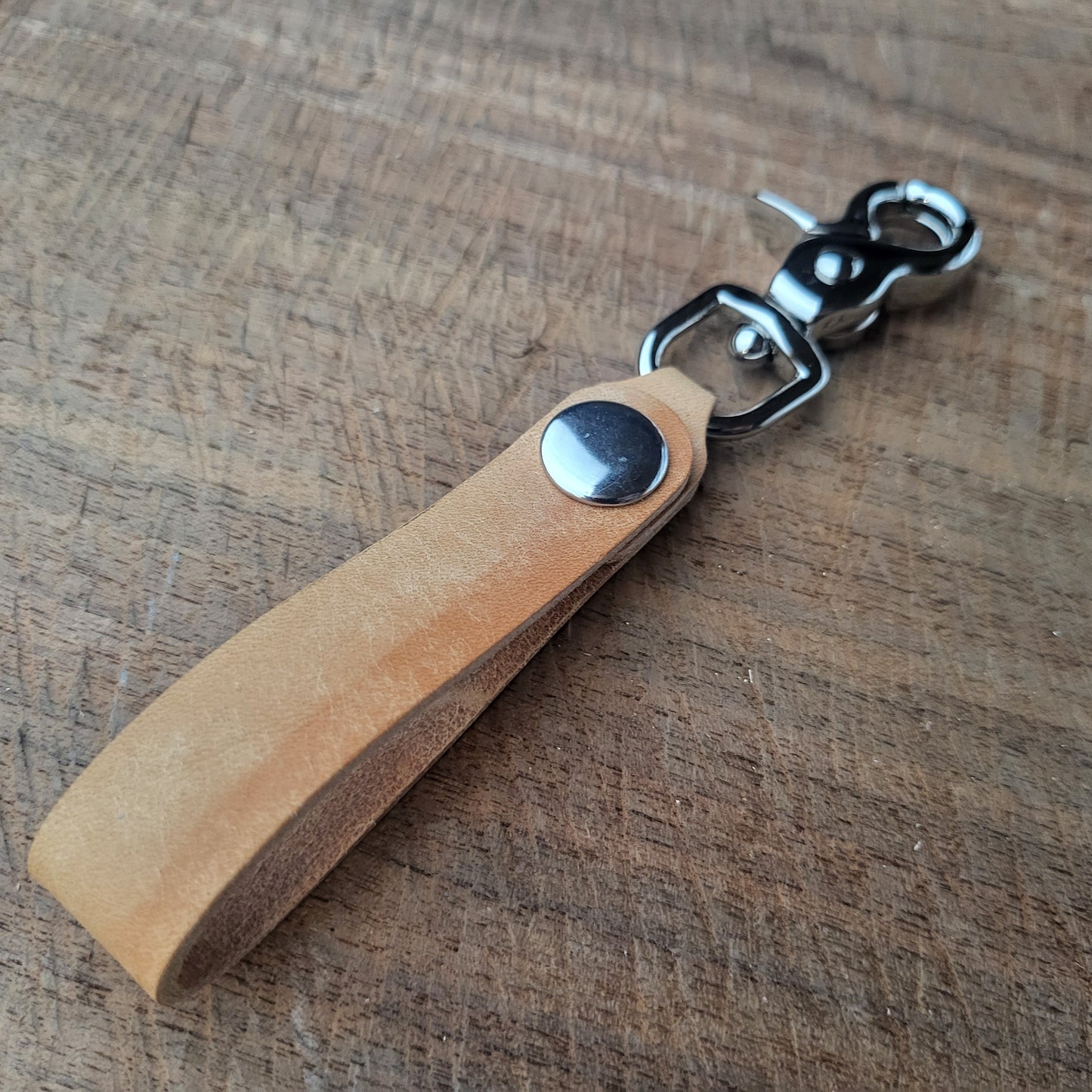 Leather Keychain Lanyard