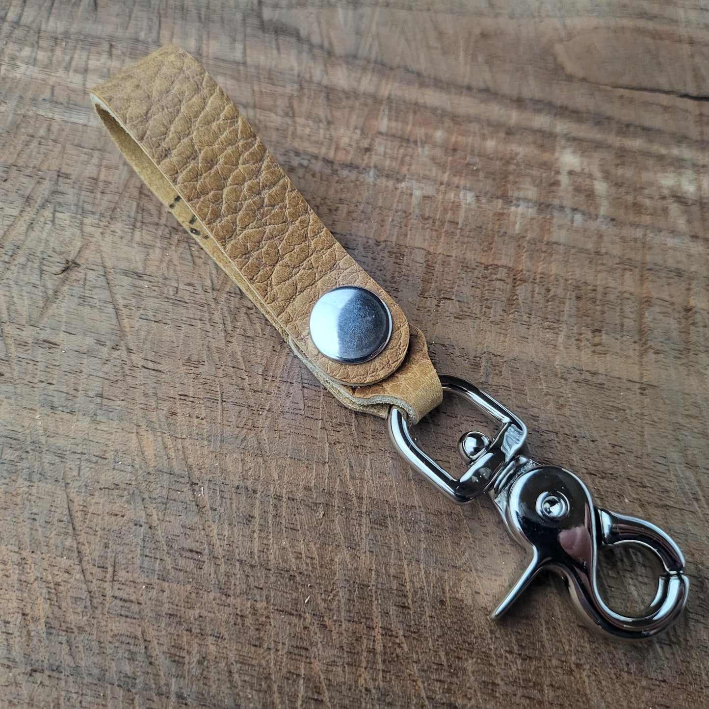Leather Keychain Lanyard