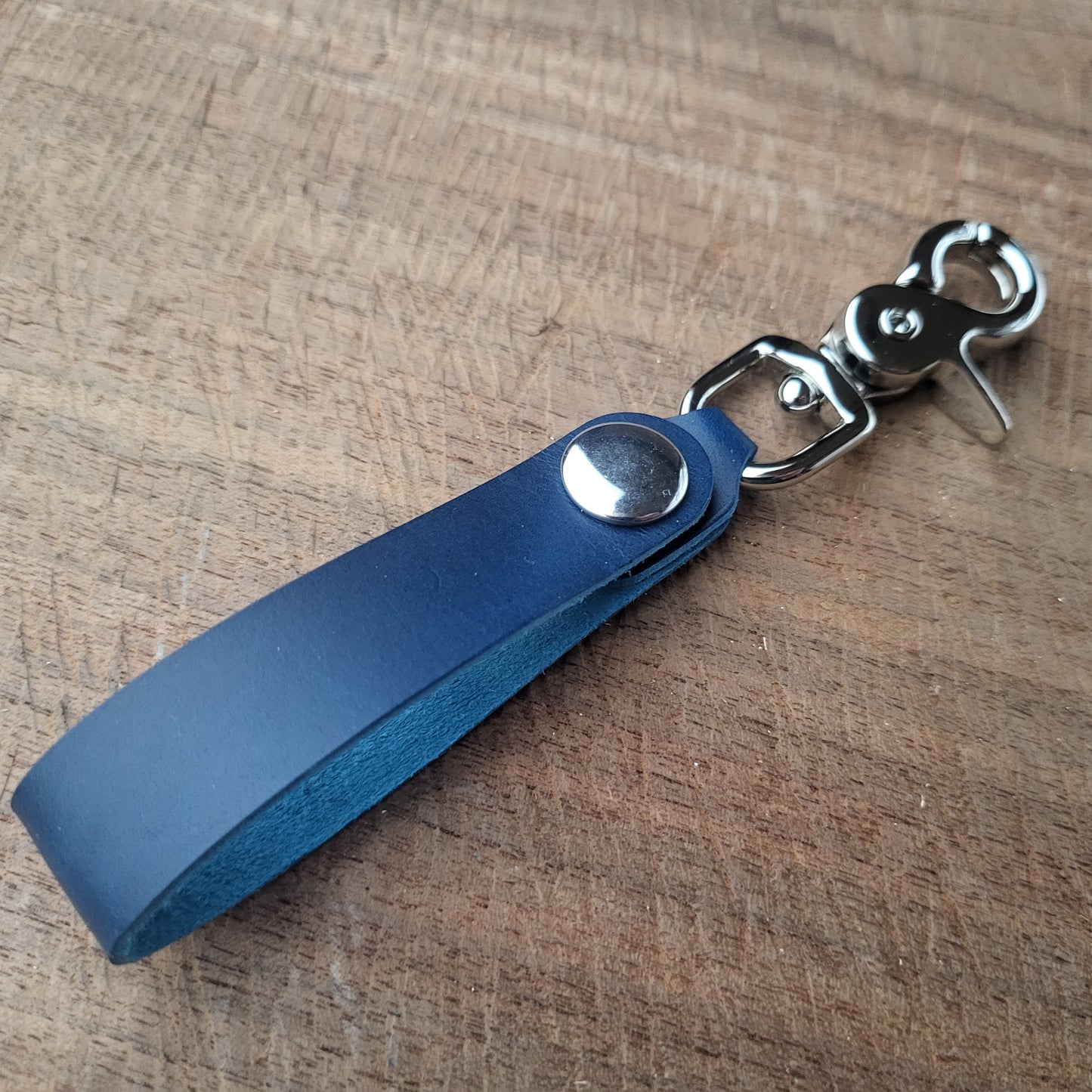 Leather Keychain Lanyard