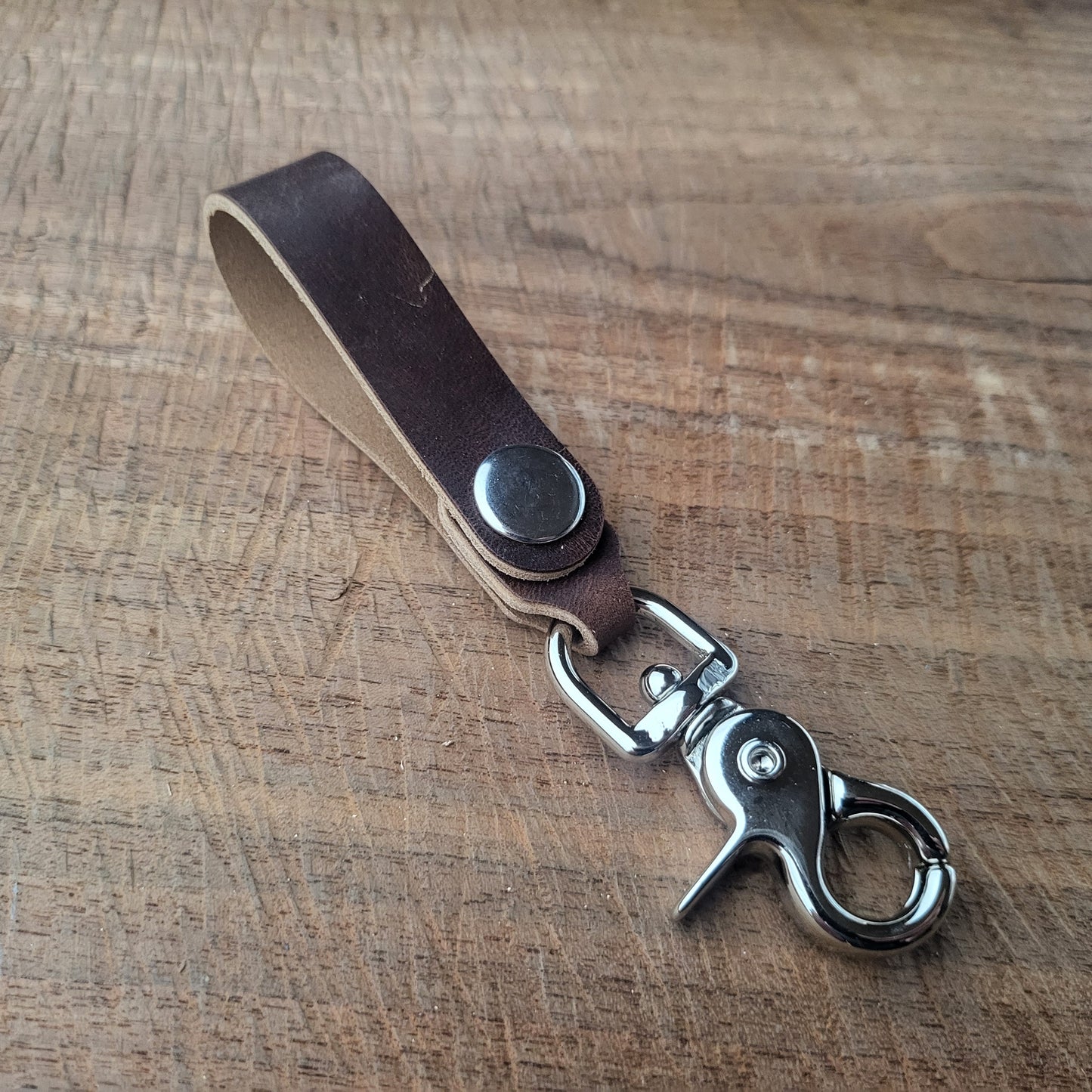 Leather Keychain Lanyard
