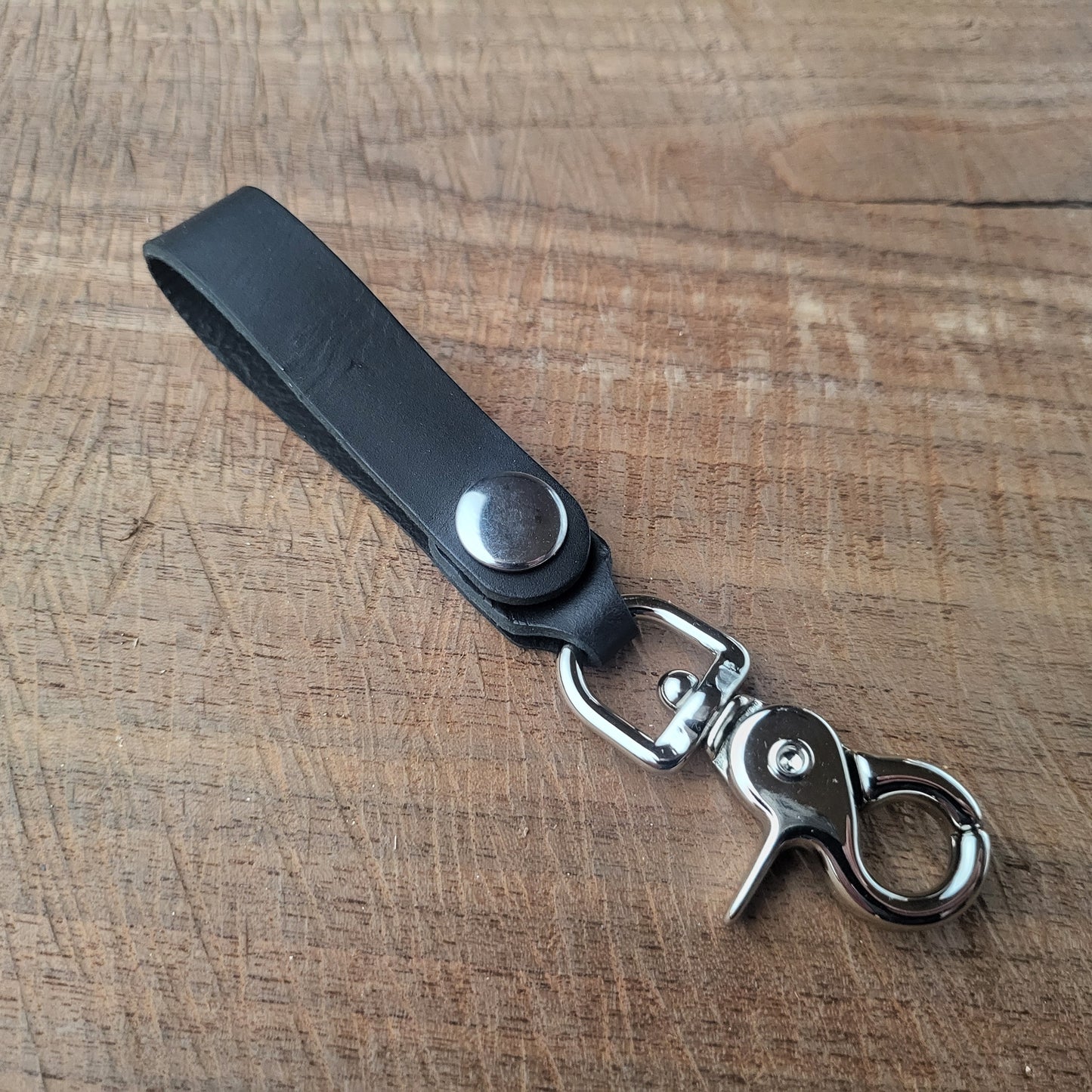 Leather Keychain Lanyard