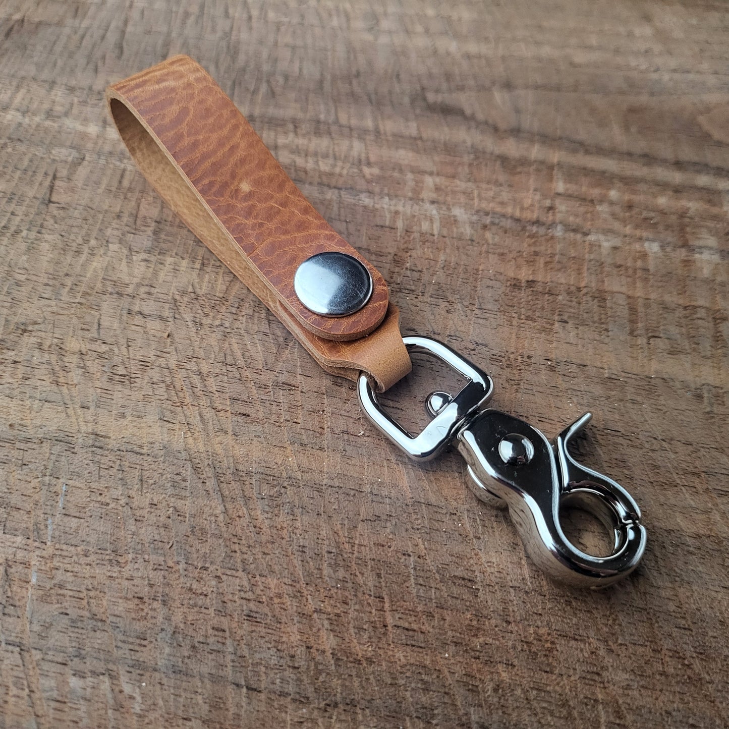 Leather Keychain Lanyard