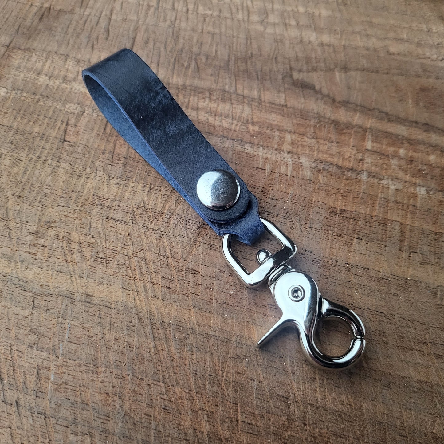 Leather Keychain Lanyard