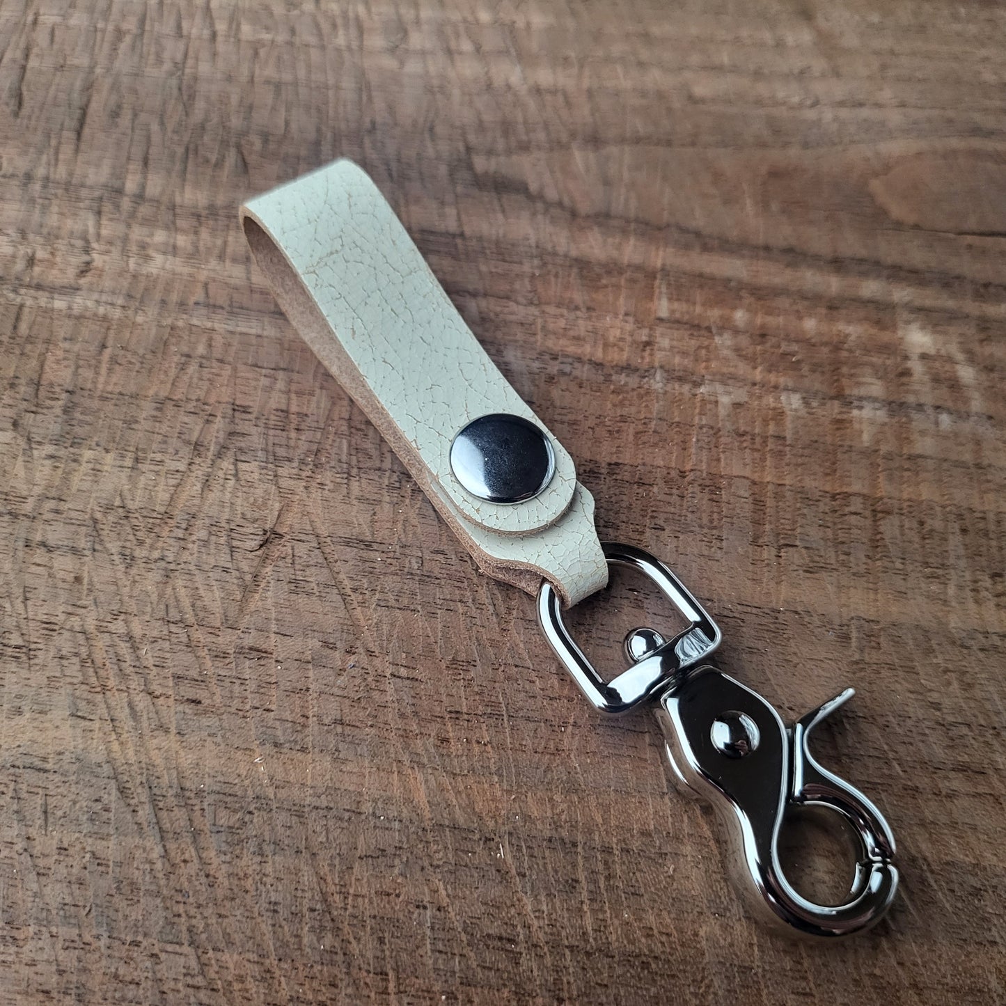 Leather Keychain Lanyard