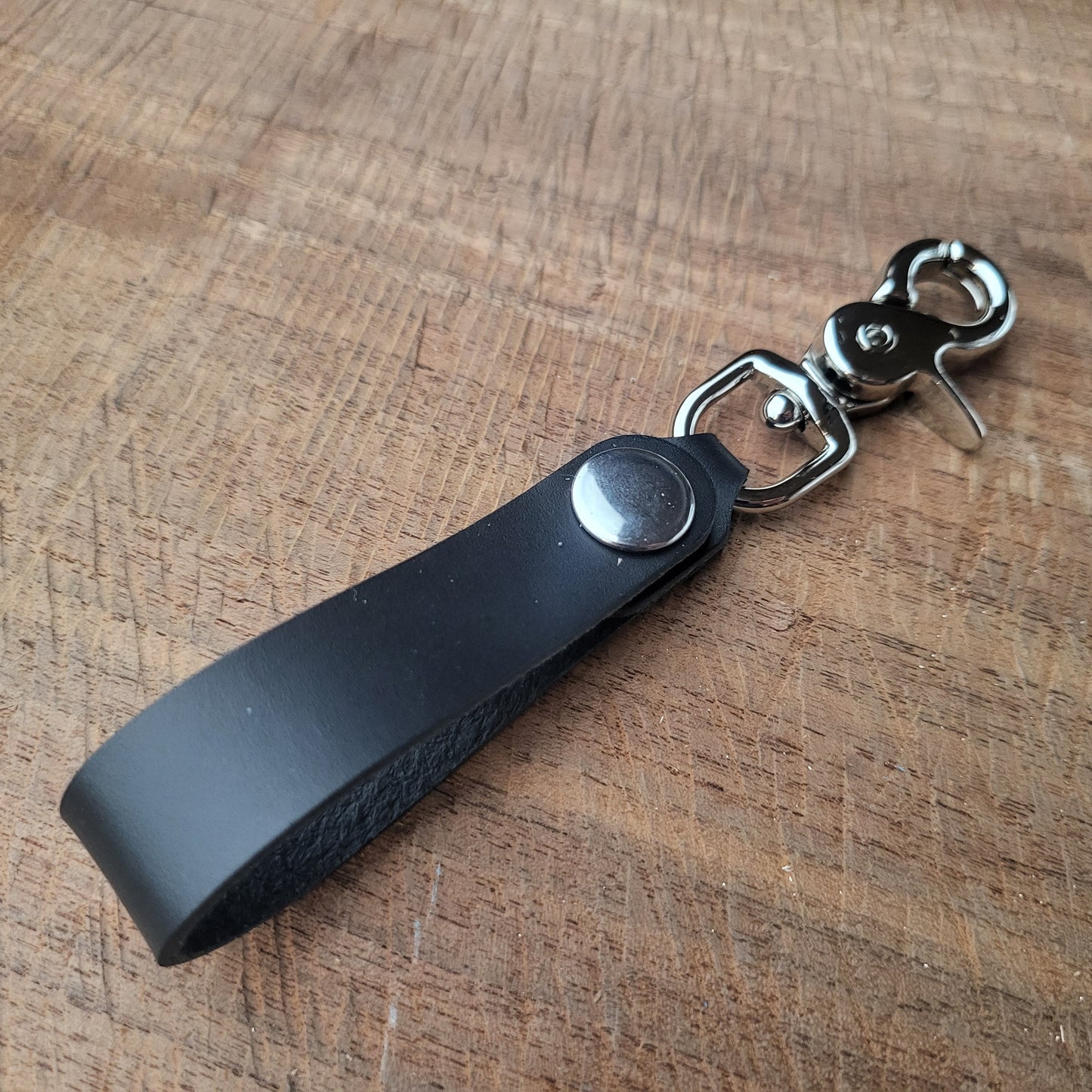 Leather Keychain Lanyard