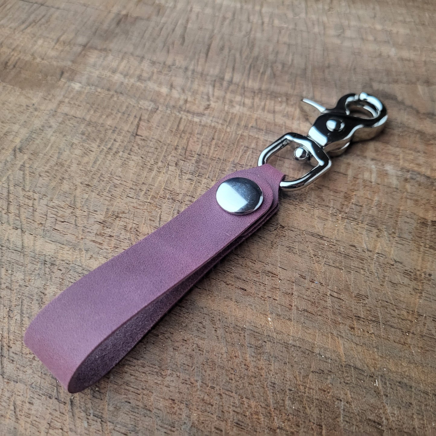 Leather Keychain Lanyard