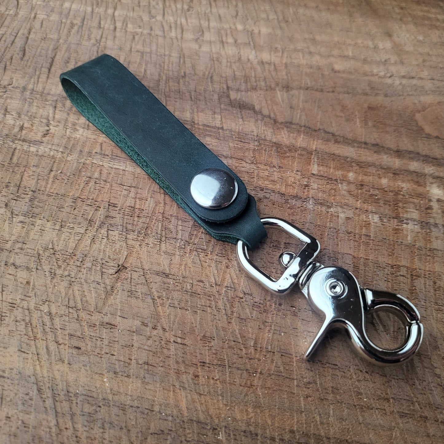 Leather Keychain Lanyard