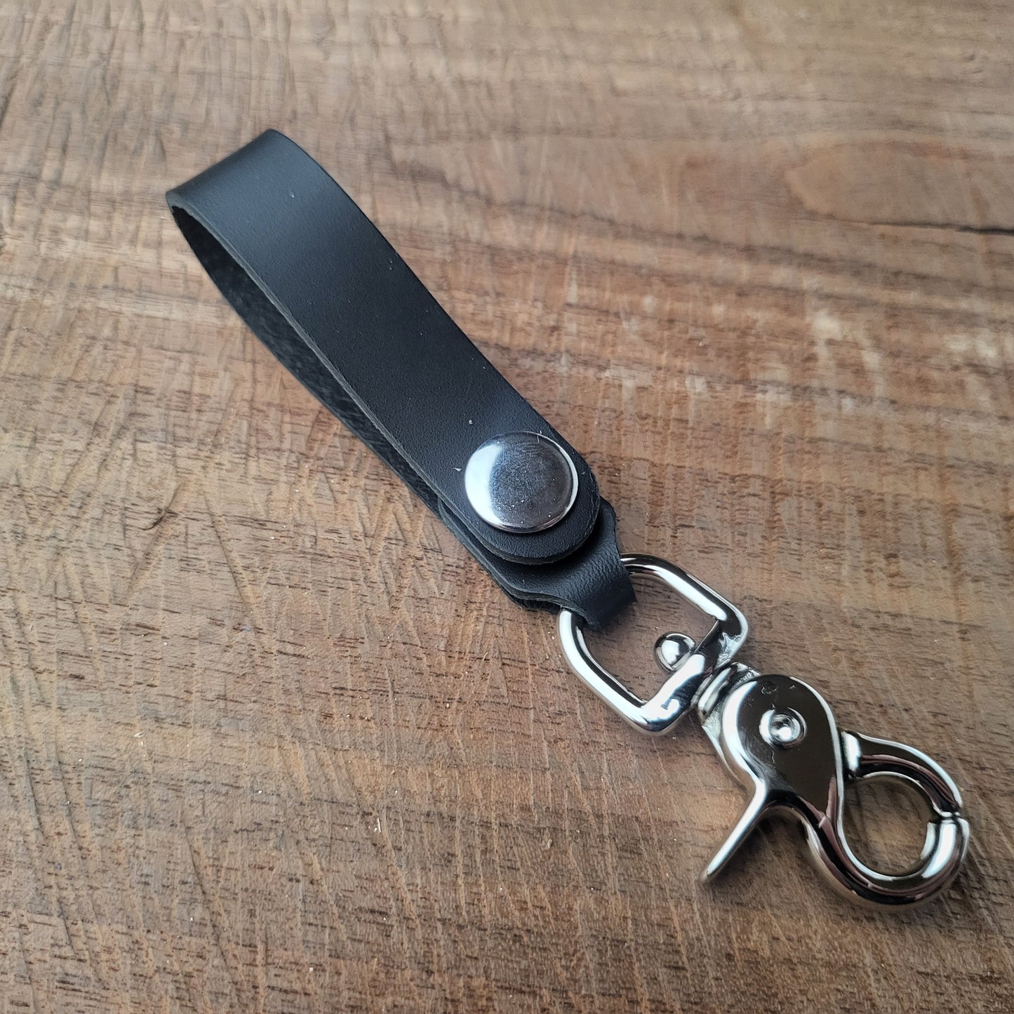 Leather Keychain Lanyard