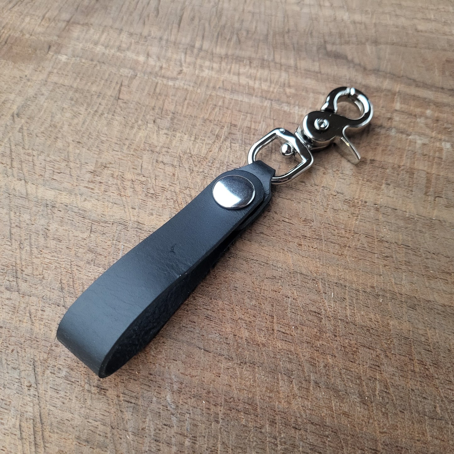 Leather Keychain Lanyard