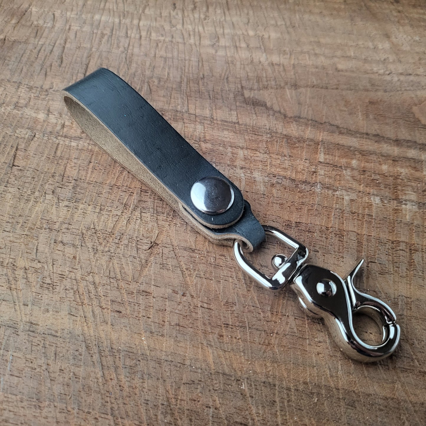 Leather Keychain Lanyard