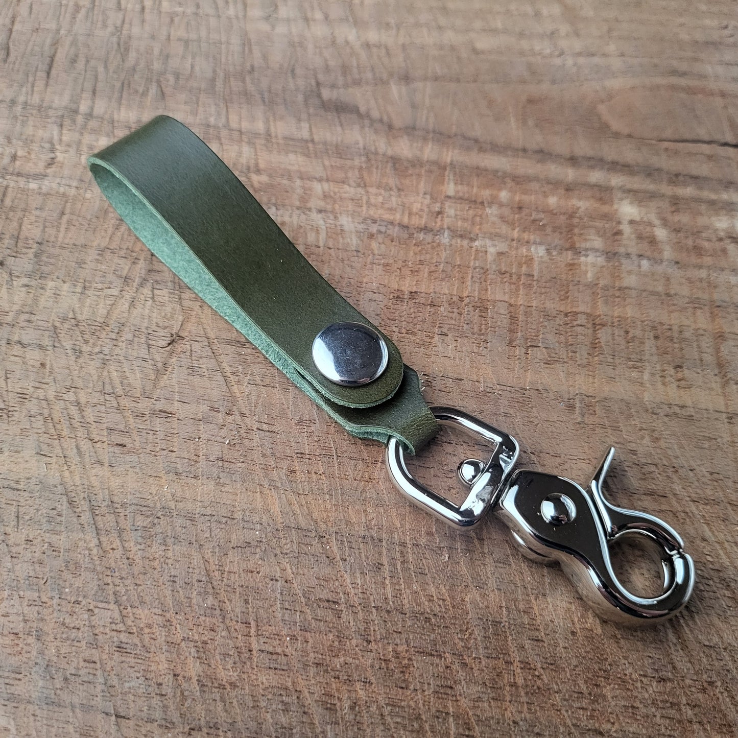 Leather Keychain Lanyard