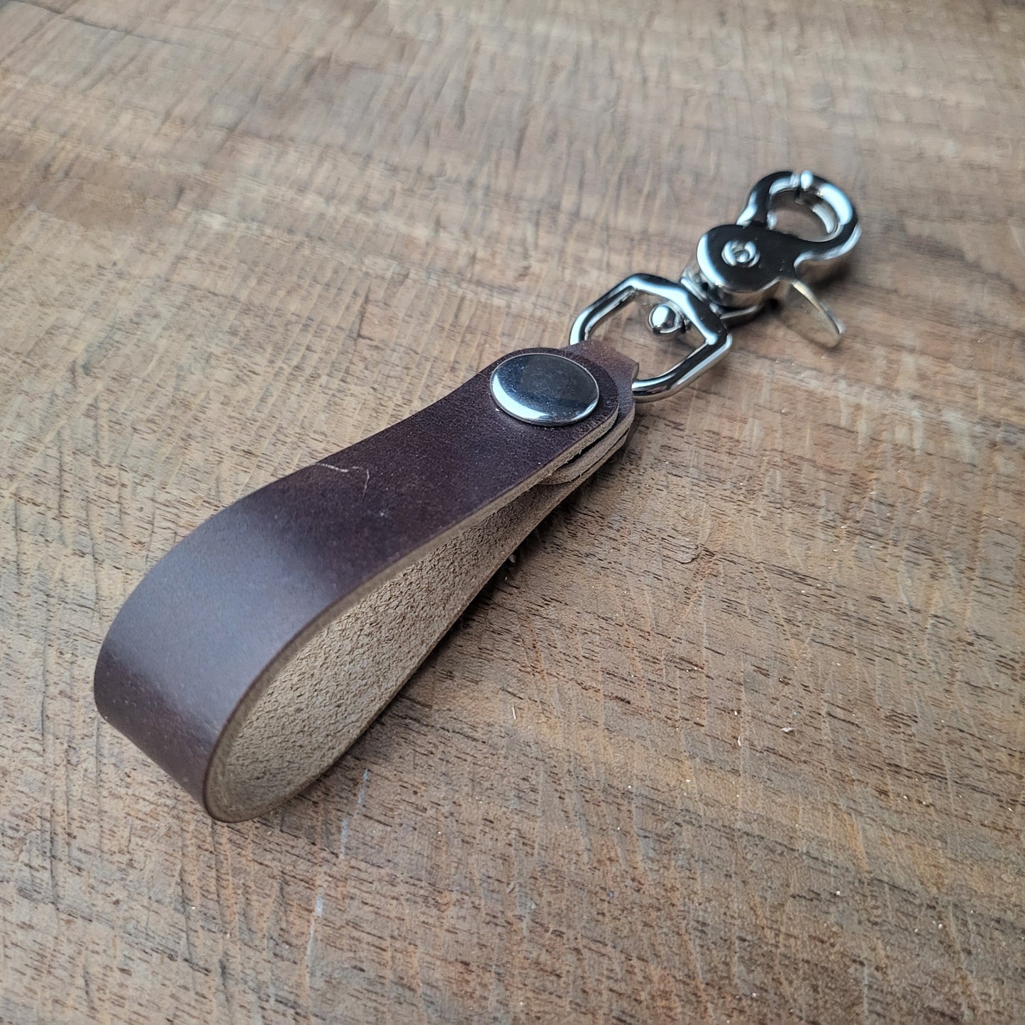 Leather Keychain Lanyard