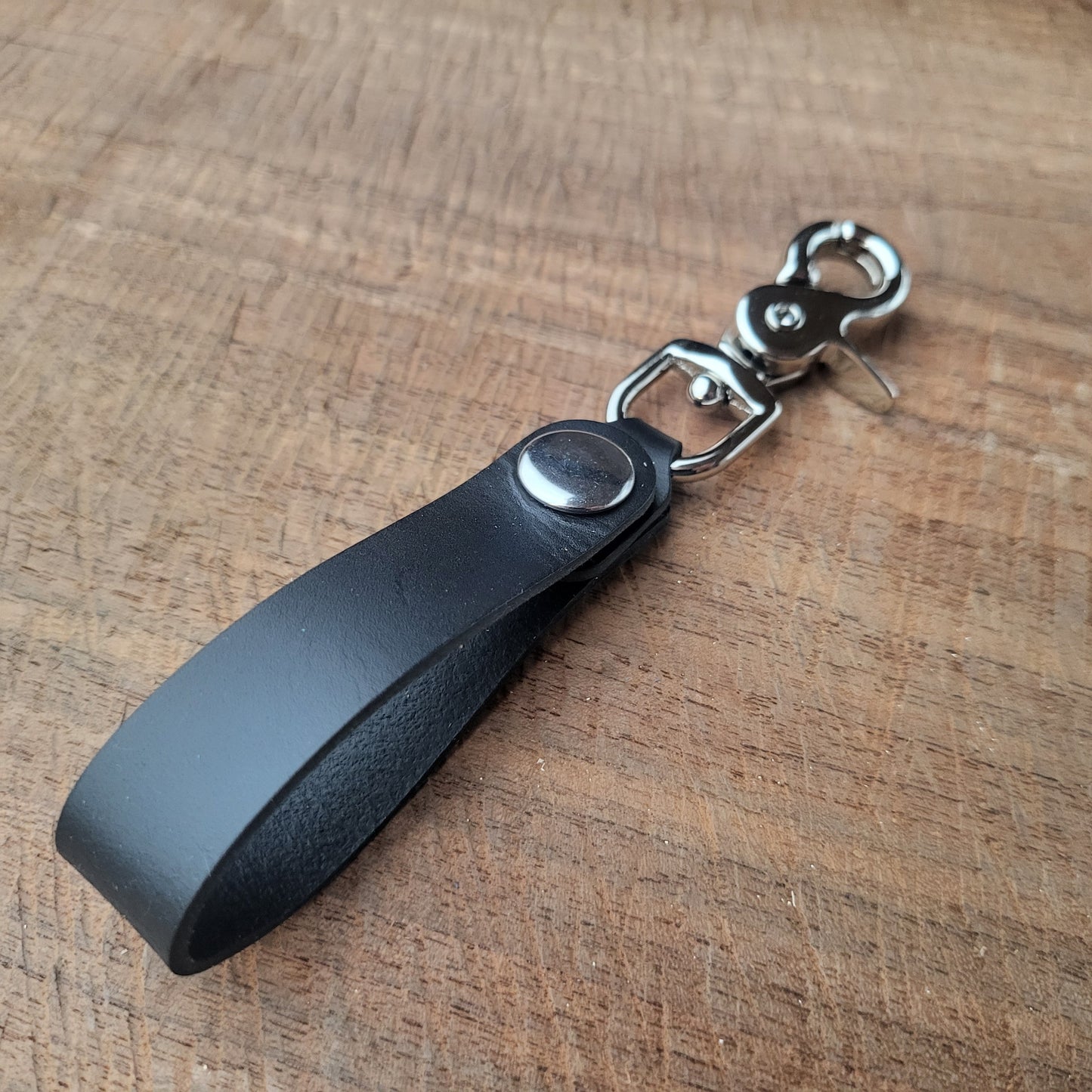 Leather Keychain Lanyard