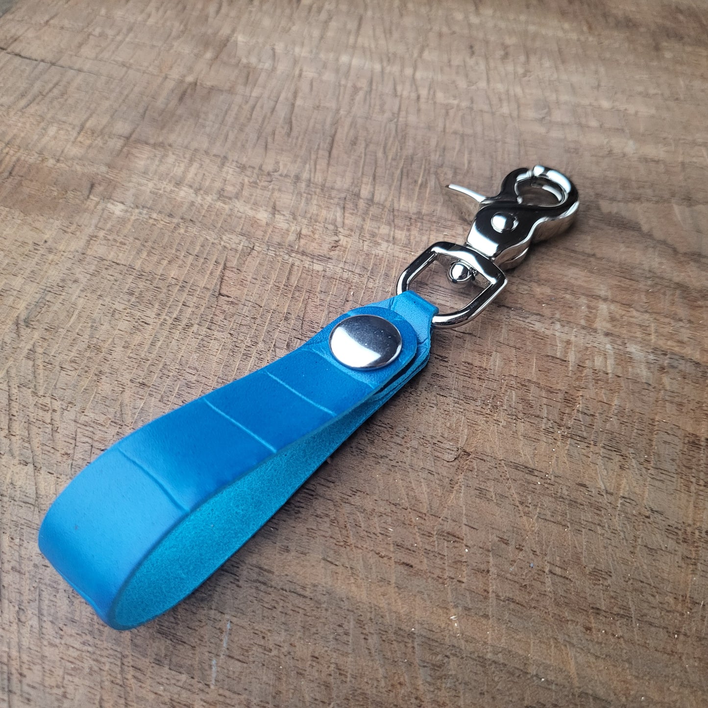 Leather Keychain Lanyard