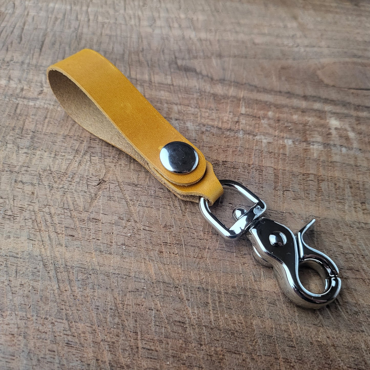 Leather Keychain Lanyard