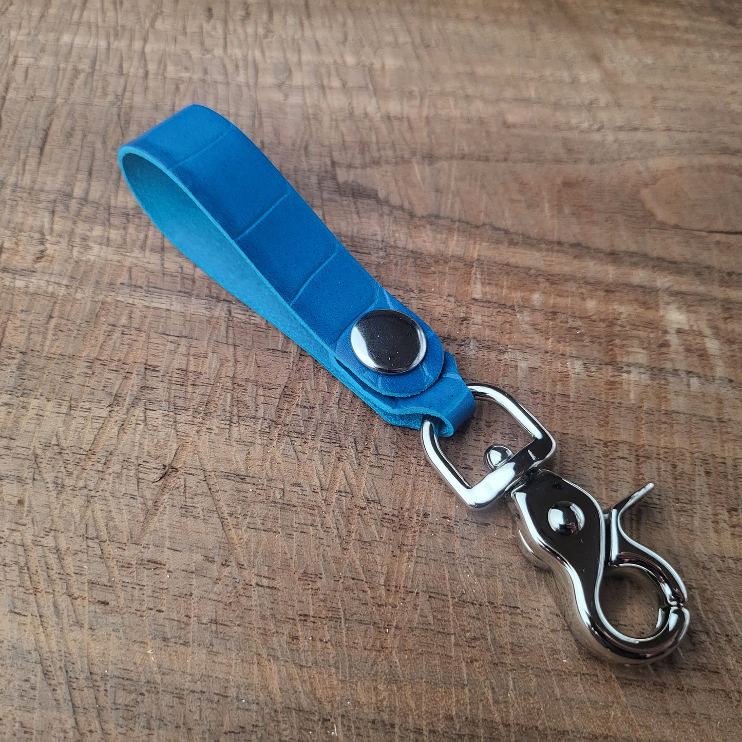 Leather Keychain Lanyard