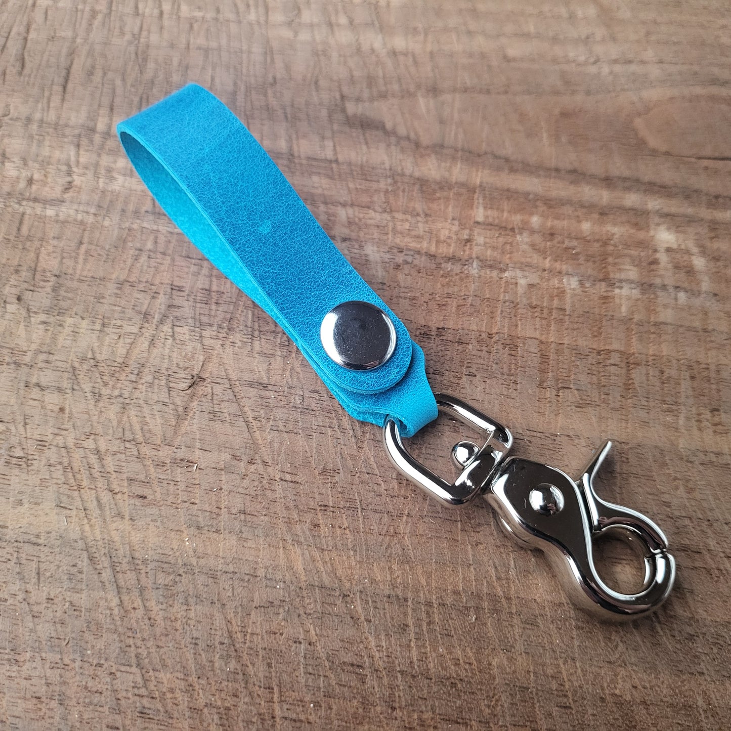 Leather Keychain Lanyard