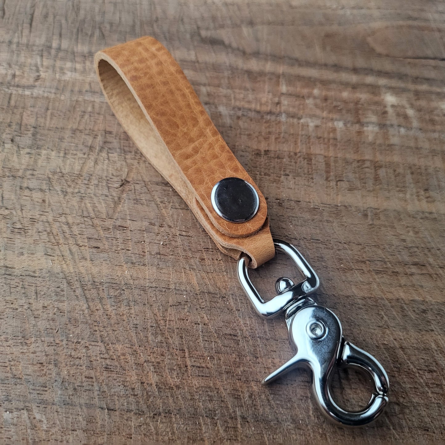 Leather Keychain Lanyard