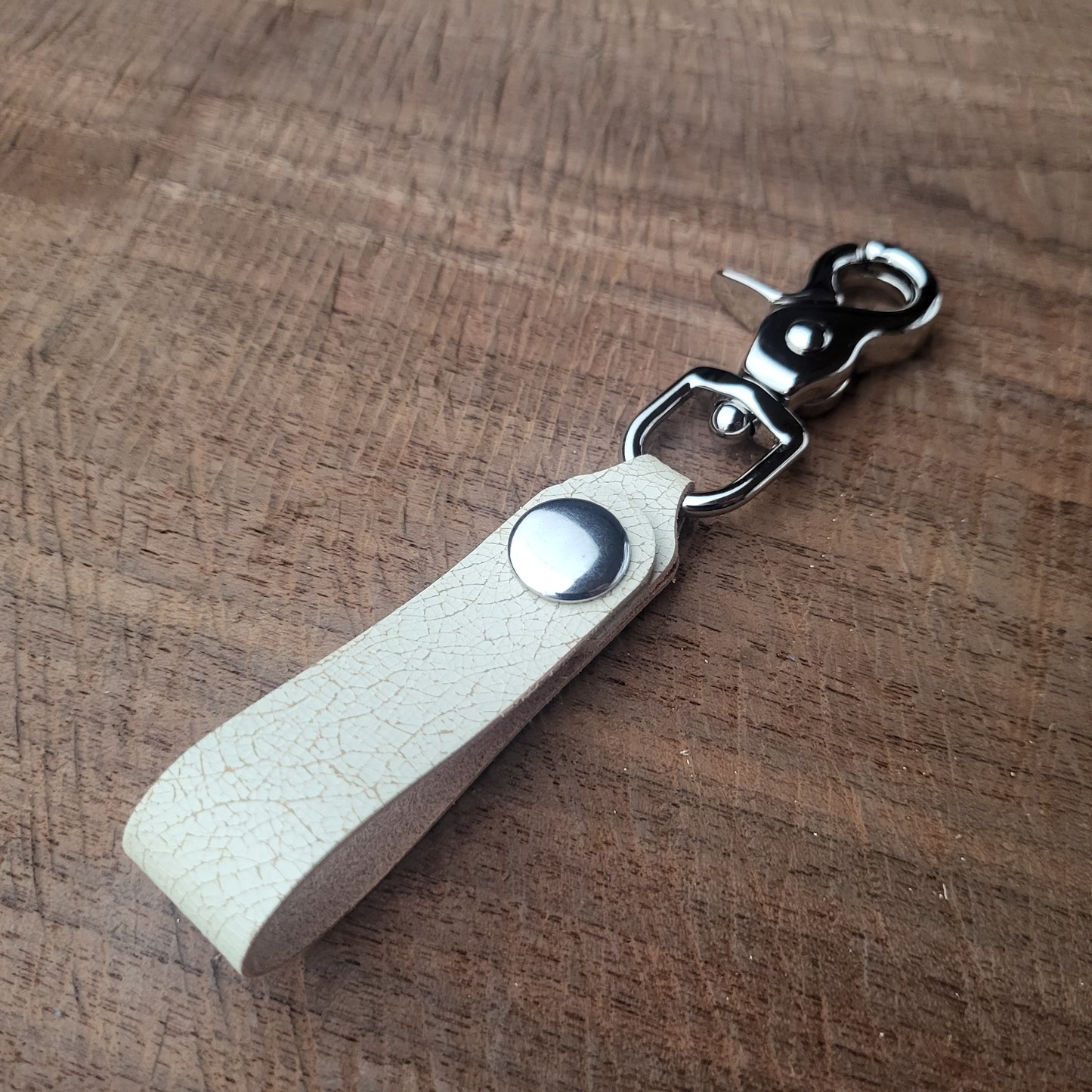 Leather Keychain Lanyard