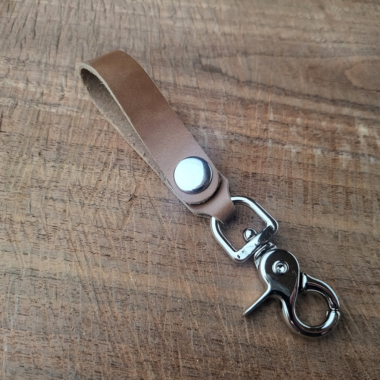 Leather Keychain Lanyard