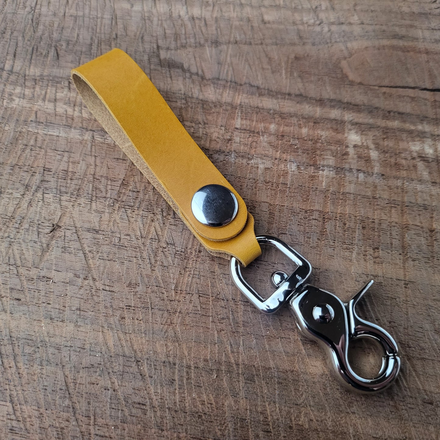 Leather Keychain Lanyard