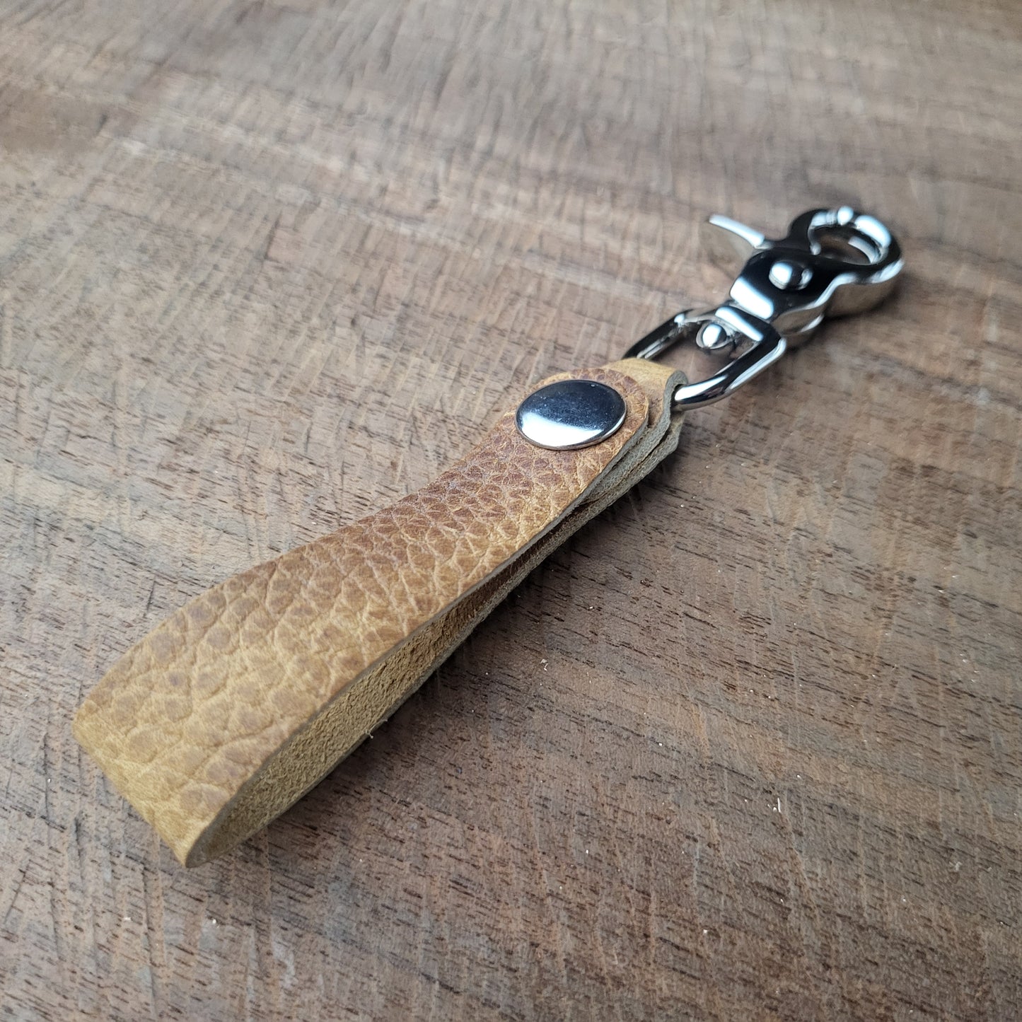 Leather Keychain Lanyard