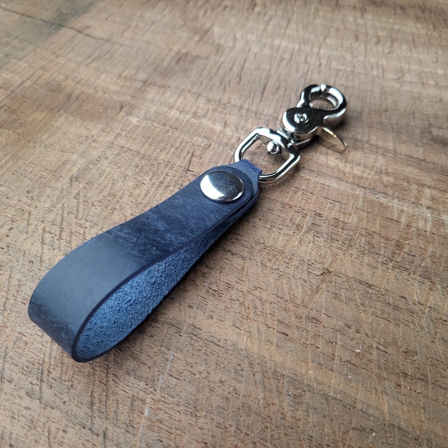 Leather Keychain Lanyard