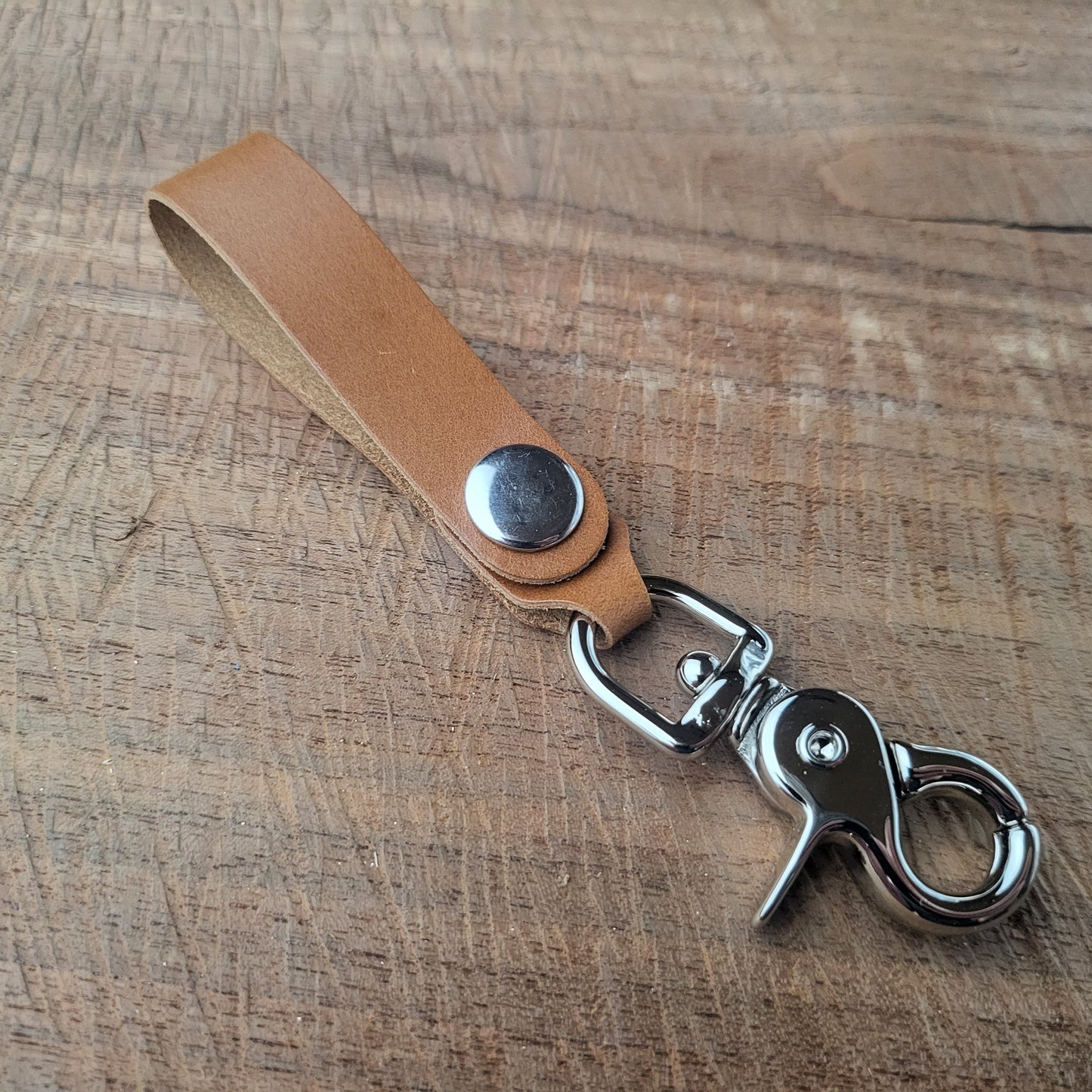 Leather Keychain Lanyard