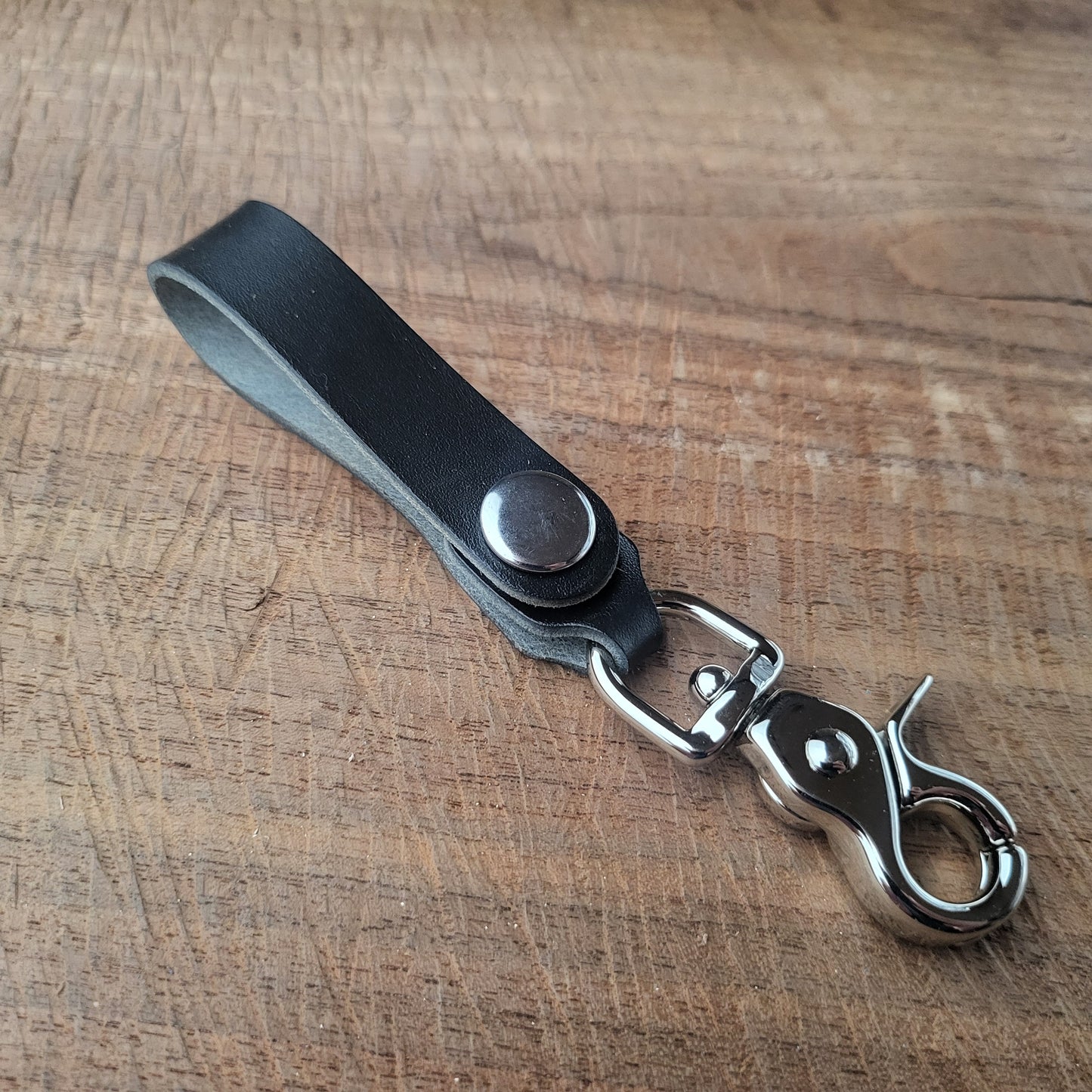 Leather Keychain Lanyard