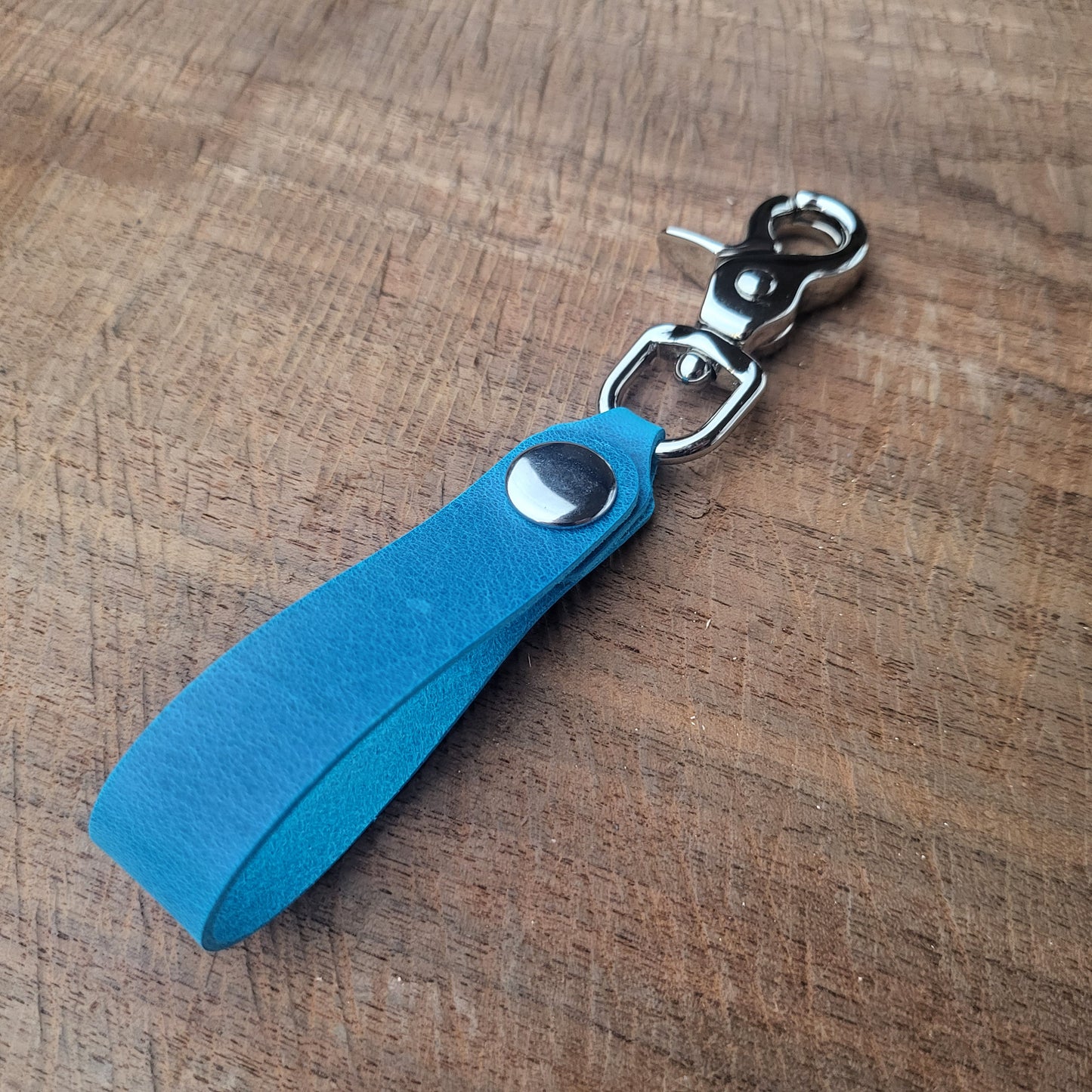 Leather Keychain Lanyard