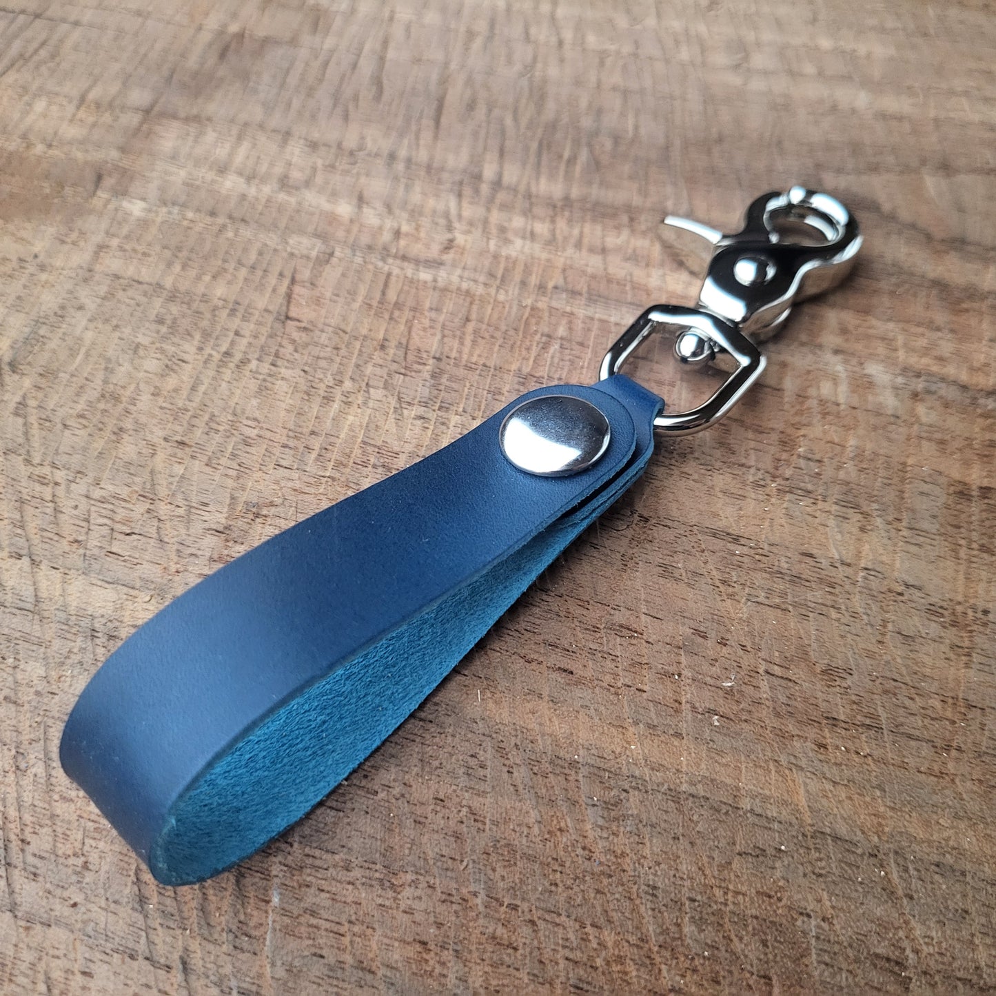 Leather Keychain Lanyard