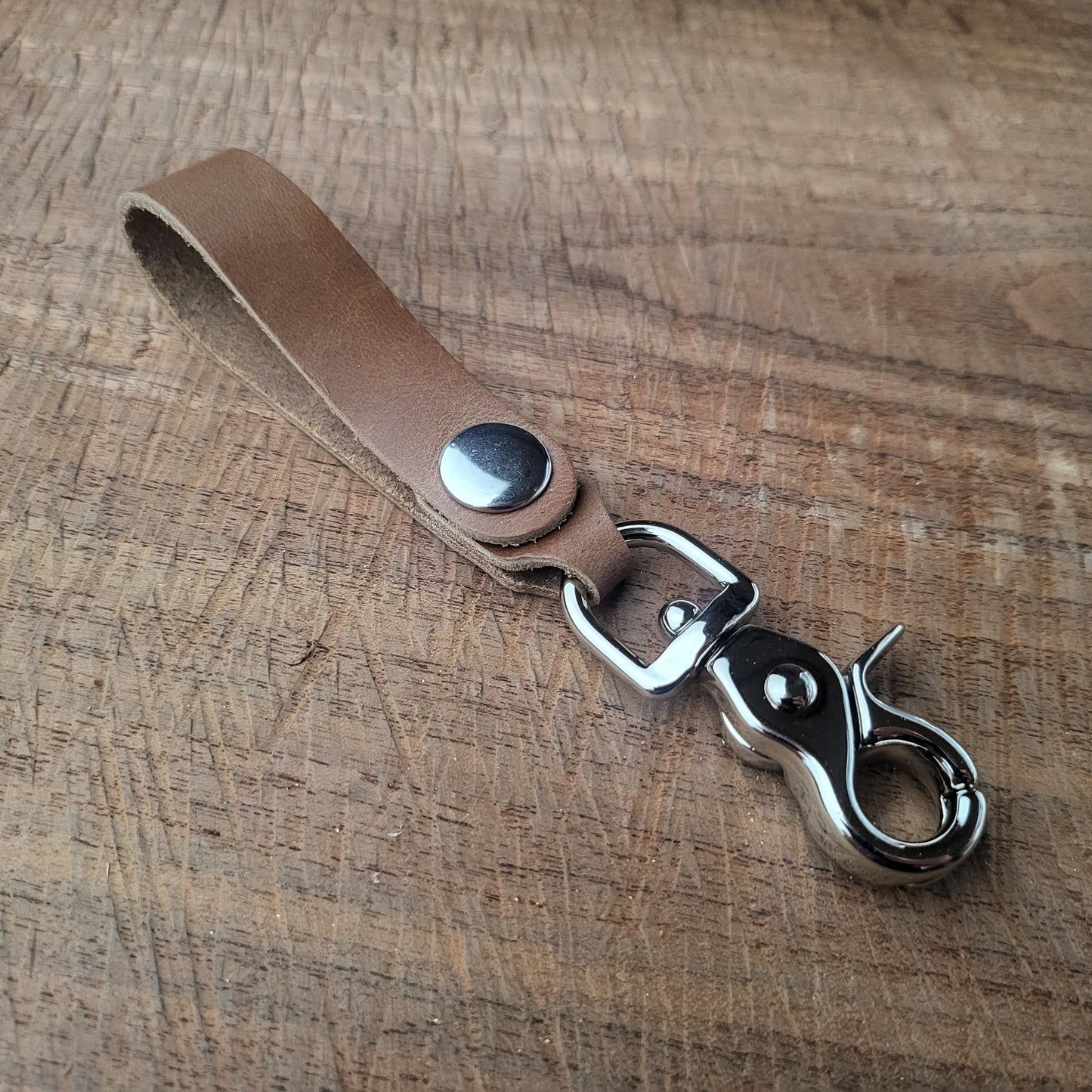 Leather Keychain Lanyard