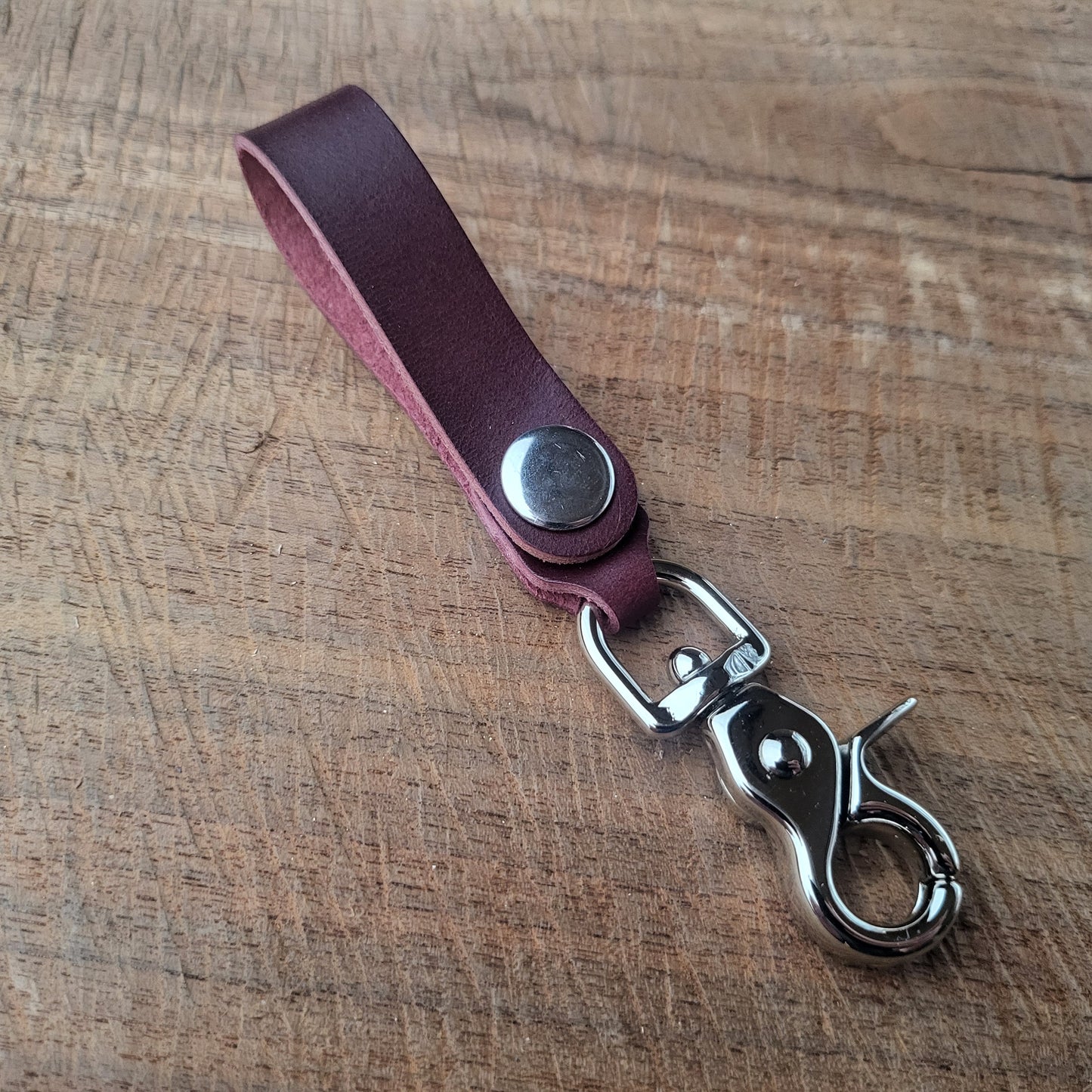 Leather Keychain Lanyard