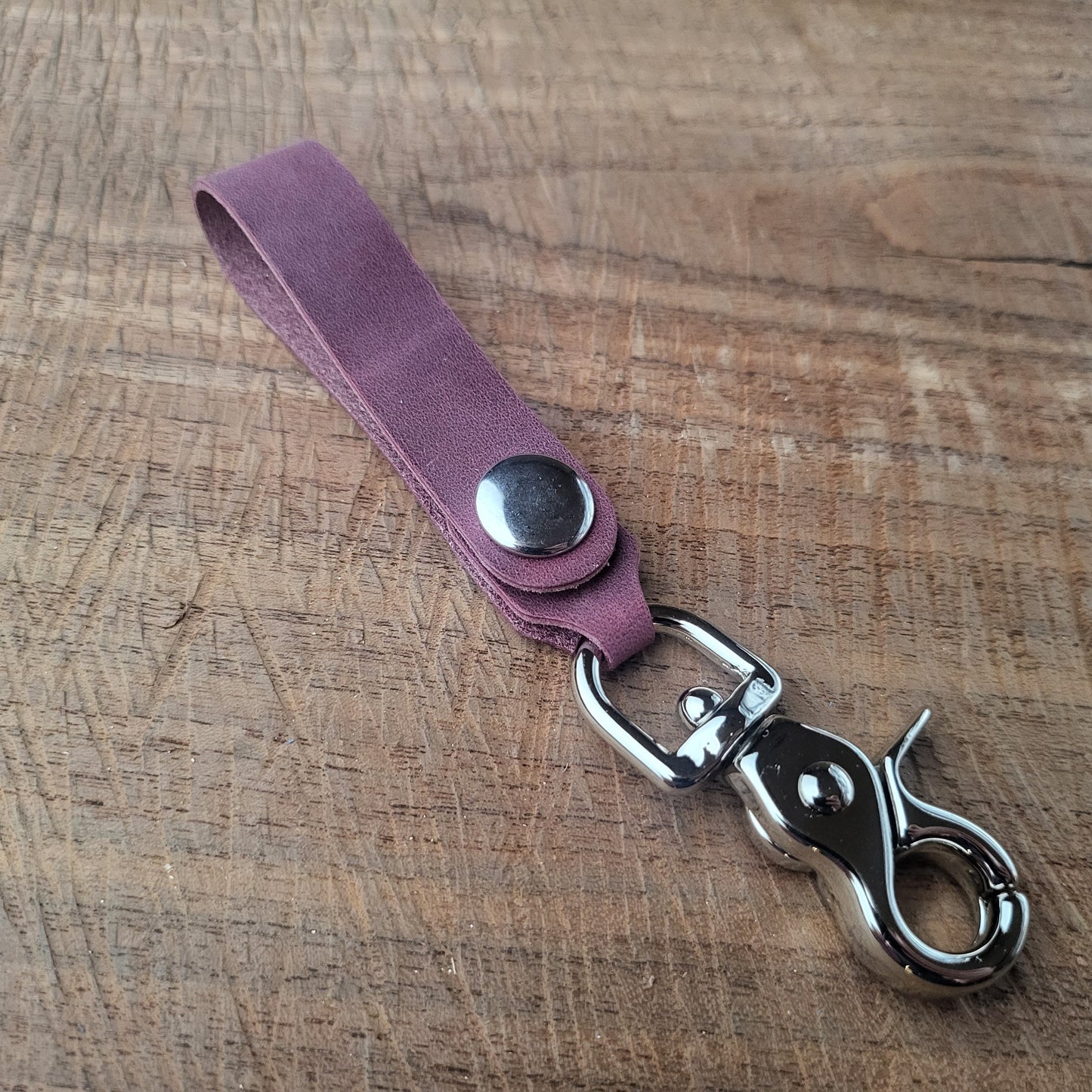 Leather Keychain Lanyard