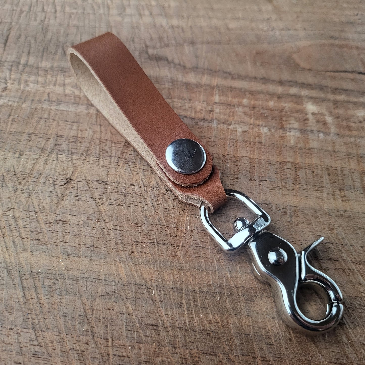 Leather Keychain Lanyard